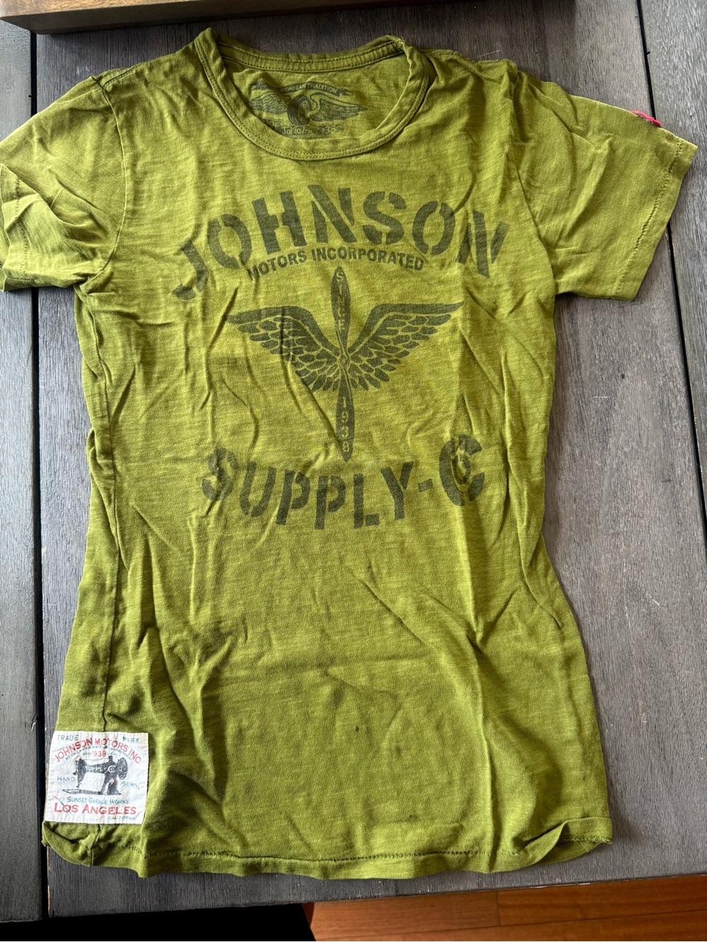 Johnson Motors Inc. Vintage tee